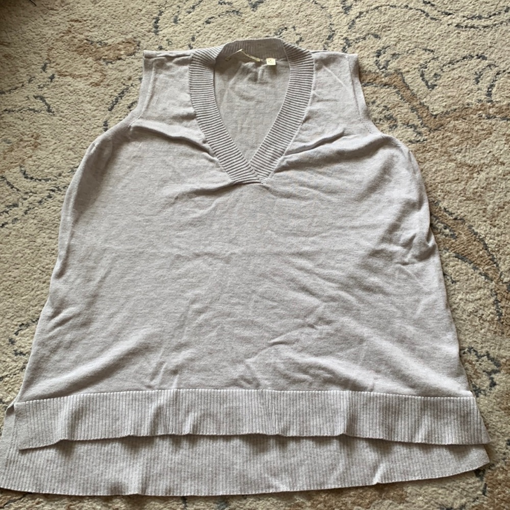 Heather Grey Sweater Vest